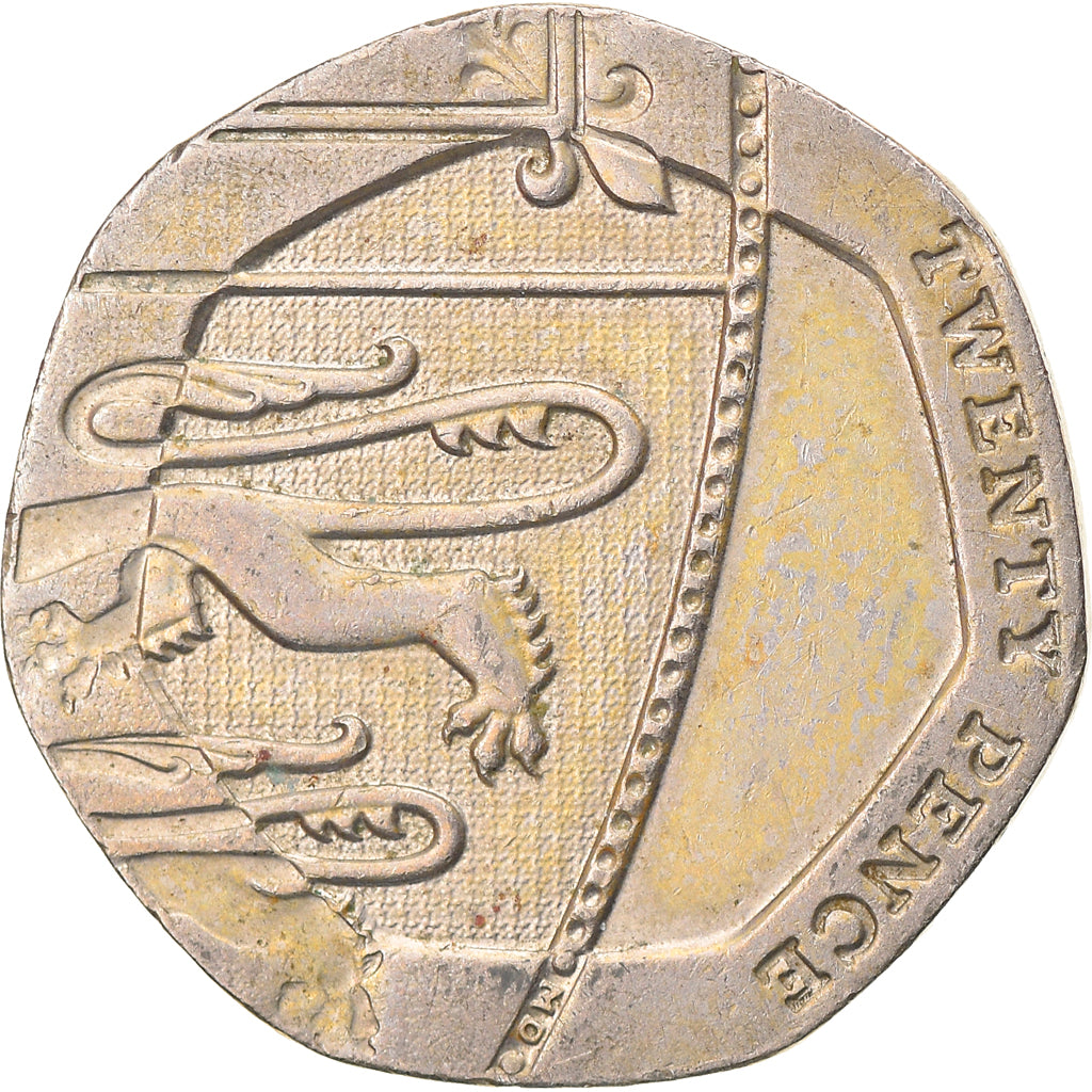 Monnaie, Grande-Bretagne, Elizabeth II, 20 Pence, 2016, TTB, Copper-nickel