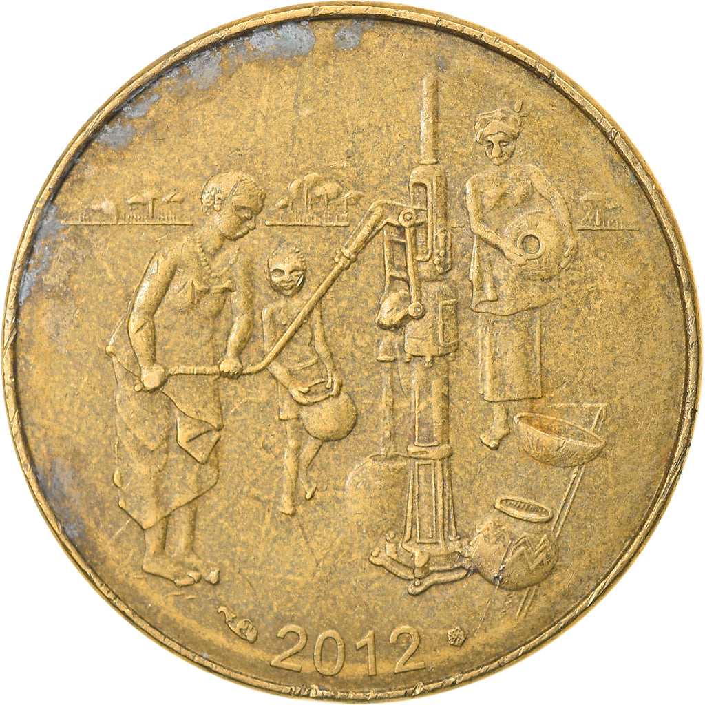 Munten, West Afrikaanse Staten, 10 Francs, 2012, ZF, Aluminum-Bronze, KM:10