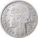 Coin, France, Morlon, 2 Francs, 1958, MS(63), Aluminum, KM:886a.1, Gadoury:538b