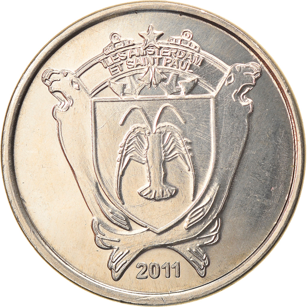 Francia, 10 Francs, Calmar, 2011, Iles Saint-Paul et Nouvelle Amsterdam, SPL