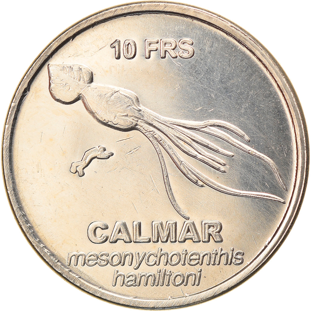 France, 10 Francs, Calmar, 2011, Iles Saint-Paul et Nouvelle Amsterdam, MS(63)