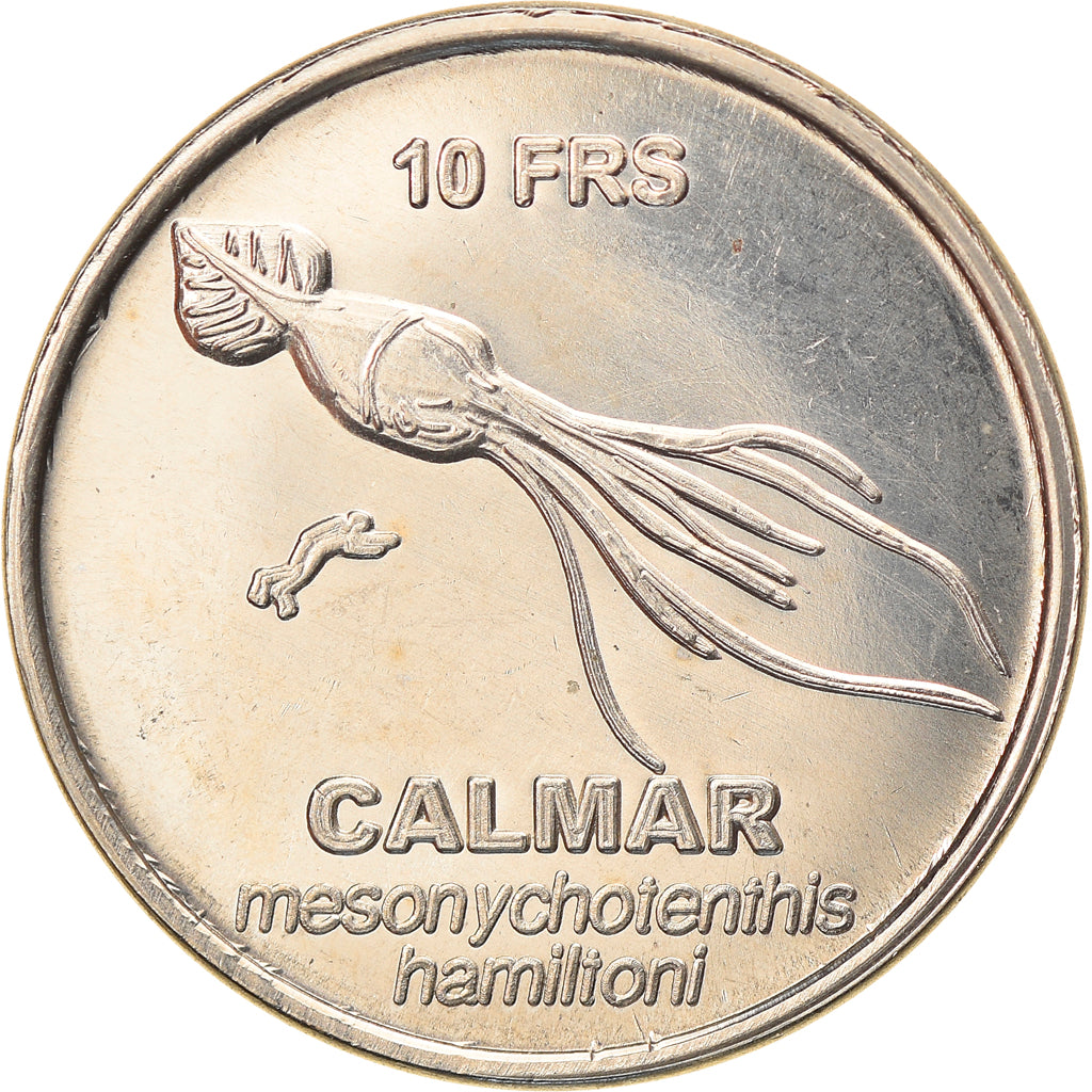 France, 10 Francs, Calmar, 2011, Iles Saint-Paul et Nouvelle Amsterdam, MS(63)