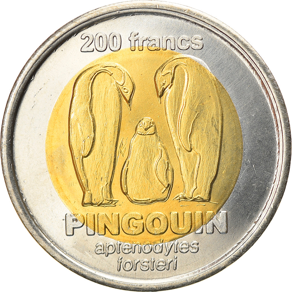 France, 200 Francs, Pingouin, 2011, Iles Saint-Paul et Nouvelle Amsterdam
