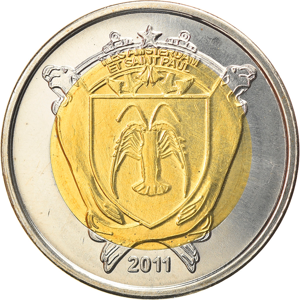 France, 200 Francs, Pingouin, 2011, Iles Saint-Paul et Nouvelle Amsterdam