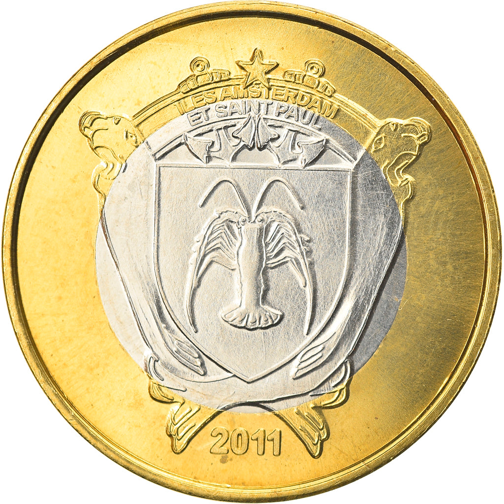 France, 500 Francs, Cachalot, 2011, Iles Saint-Paul et Nouvelle Amsterdam