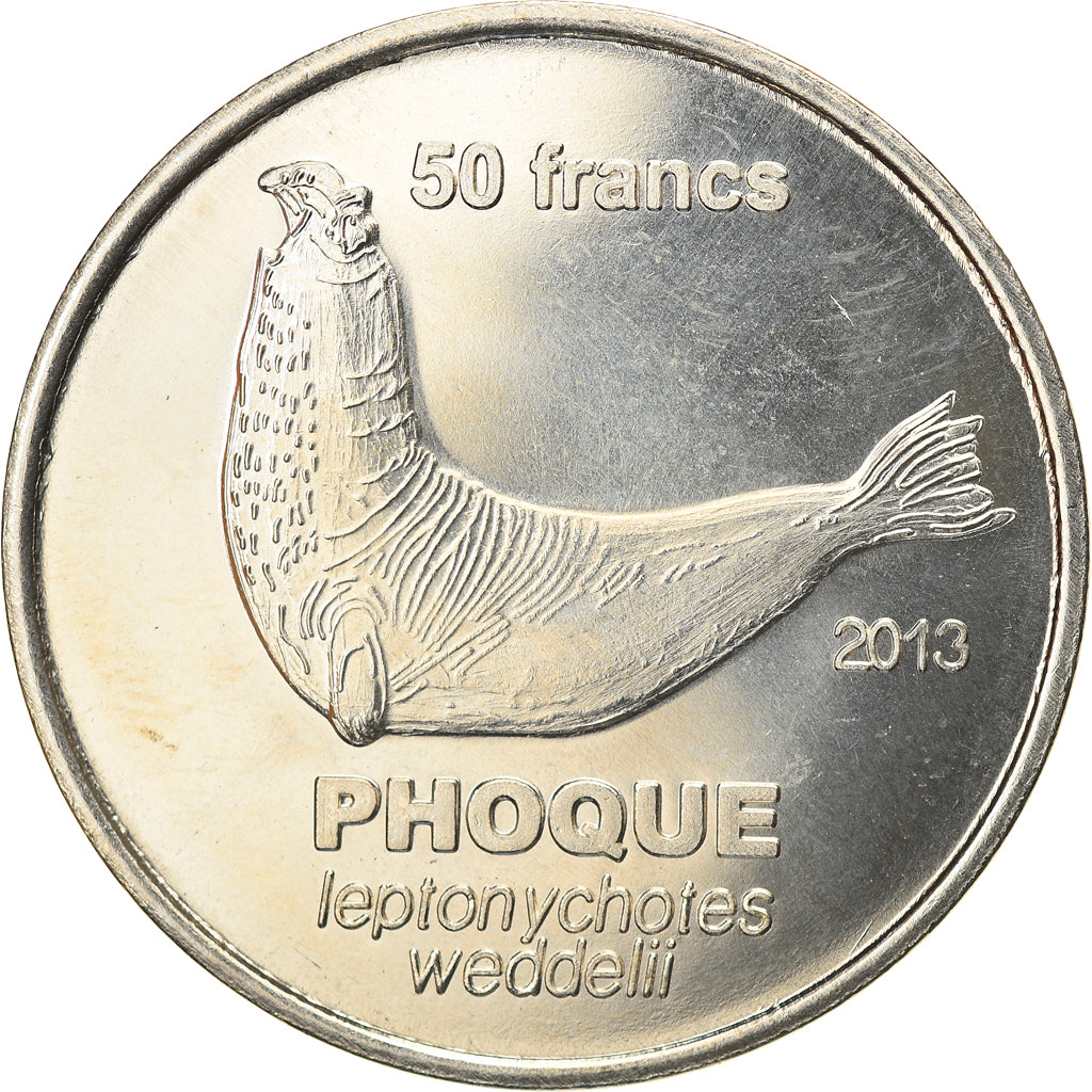 Francia, 50 Francs, Phoque, 2013, Iles Saint-Paul et Nouvelle Amsterdam, SPL