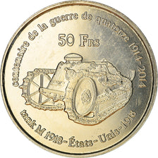 French Southern and Antartic Land, 50 Francs, Première Guerre Mondiale
