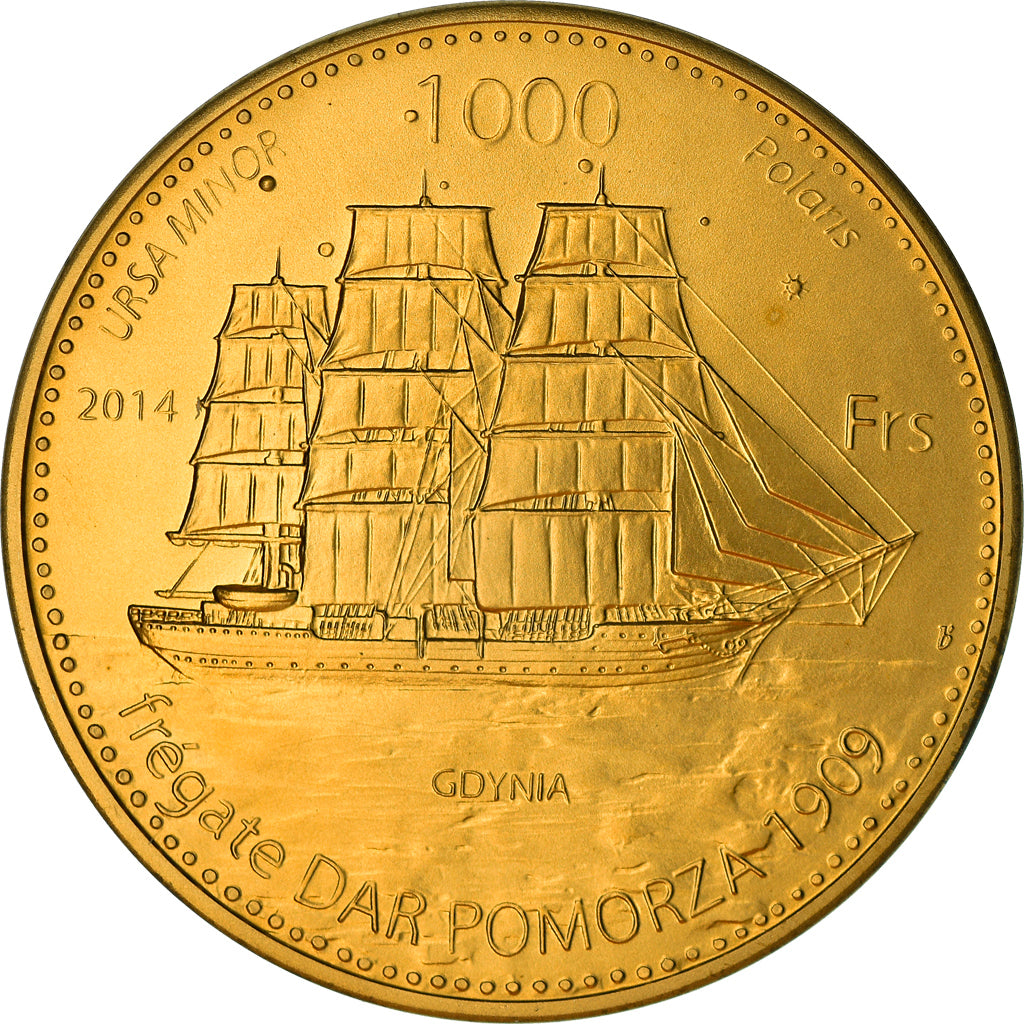 Terre australi e antartiche francesi, 1000 Francs, T.A.A.F, 2014, SPL+