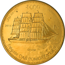 Terre australi e antartiche francesi, 1000 Francs, T.A.A.F, 2014, SPL+