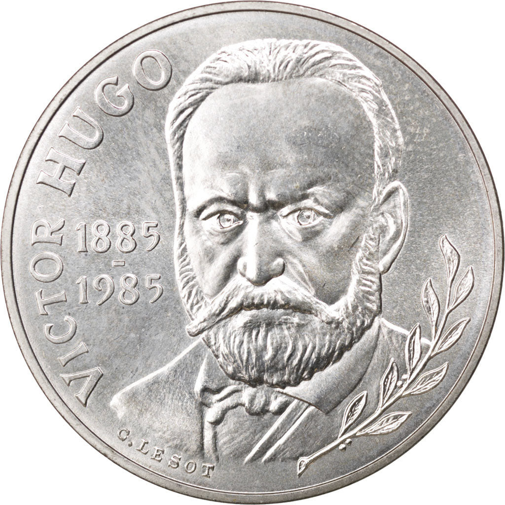 FRANCE, 10 Francs, 1985, KM #956a, MS(63), Silver, 26, Gadoury #819, 12.00