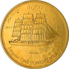 French Southern and Antartic Land, 1000 Francs, T.A.A.F, 2014, MS(64)