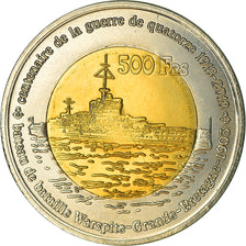 Monnaie, France, 500 Francs, 2018, Ile Juan Da Nova, SPL, Bi-Metallic