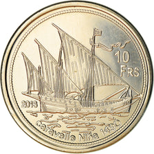 Monnaie, France, 10 Francs, 2013, Ile Juan Da Nova, SPL, Cupro-nickel Aluminium