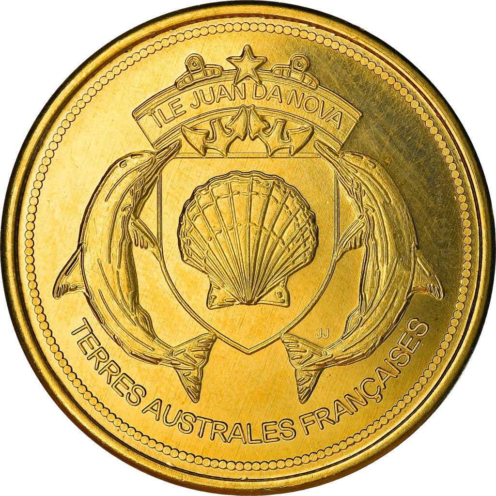 Coin, France, 100 Francs, 2013, Ile Juan Da Nova, MS(63), Bronze-Aluminium