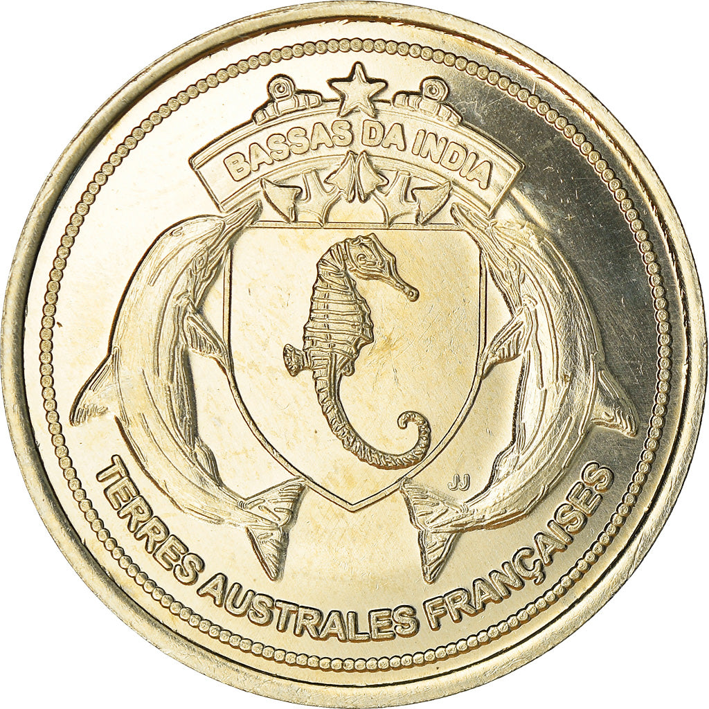 Moneda, Francia, 20 Francs, 2017, Bassas da India, SC, Aluminio y cuproníquel