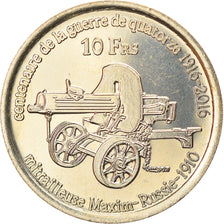 Münze, Frankreich, 10 Francs, 2016, Bassas da India, UNZ, Cupro-nickel