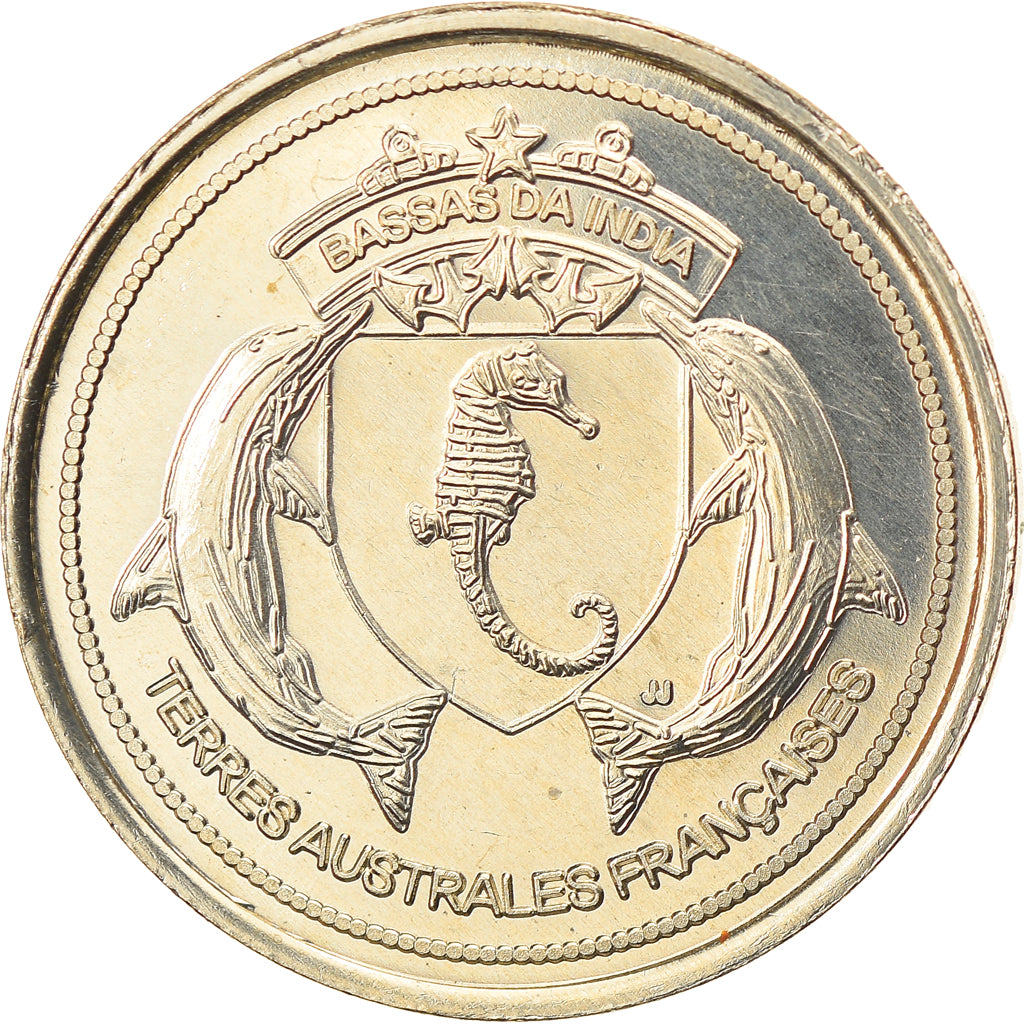 Münze, Frankreich, 10 Francs, 2016, Bassas da India, UNZ, Cupro-nickel