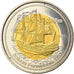 Coin, France, 500 Francs, 2012, Bassas da India, MS(63), Bi-Metallic