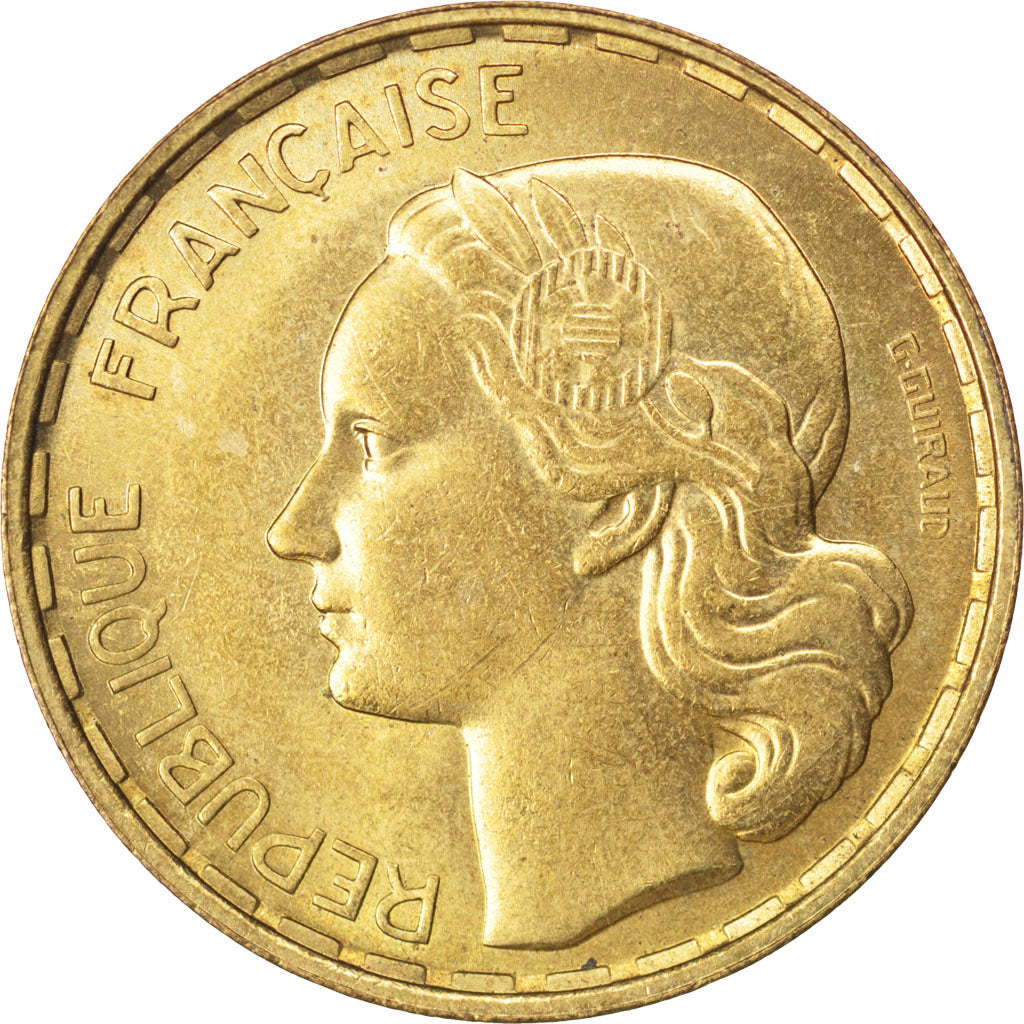IVème République, 50 Francs Guiraud 1953 B, KM 918.2
