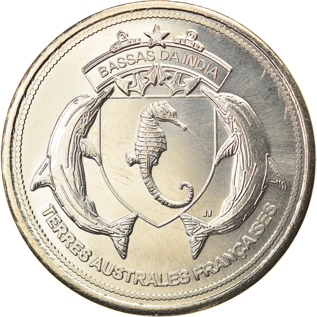 Moneta, Francia, 50 Francs, 2012, Bassas da India, SPL, Rame-nichel-alluminio