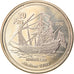 Moneda, Francia, 20 Francs, 2012, Bassas da India, SC, Aluminio y cuproníquel