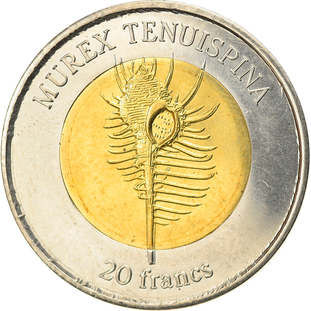 Monnaie, France, 20 Francs, 2011, Wallis & Futuna, SPL, Bi-Metallic