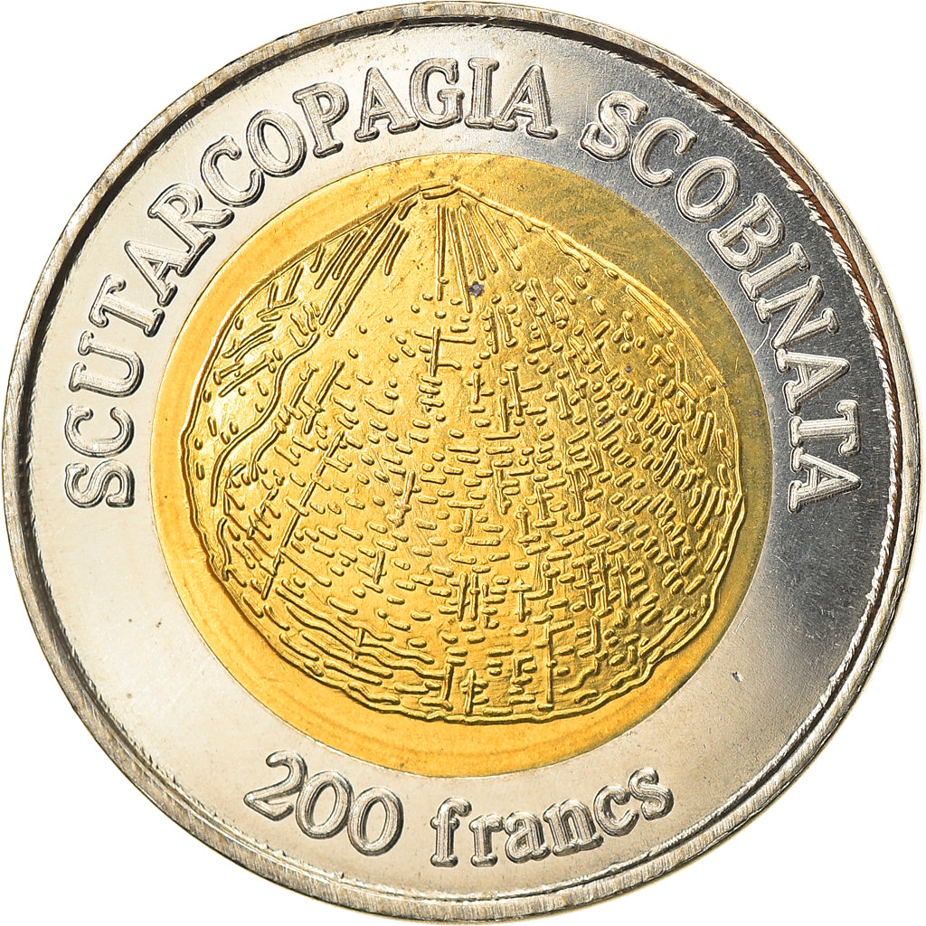 Monnaie, France, 200 Francs, 2011, Wallis & Futuna, SPL, Bi-Metallic