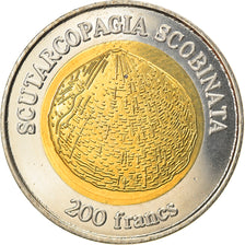 Monnaie, France, 200 Francs, 2011, Wallis & Futuna, SPL, Bi-Metallic