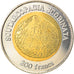 Coin, France, 200 Francs, 2011, Wallis & Futuna, MS(63), Bi-Metallic