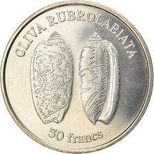 Moneda, Francia, 50 Francs, 2011, Wallis & Futuna, SC, Aluminio y cuproníquel