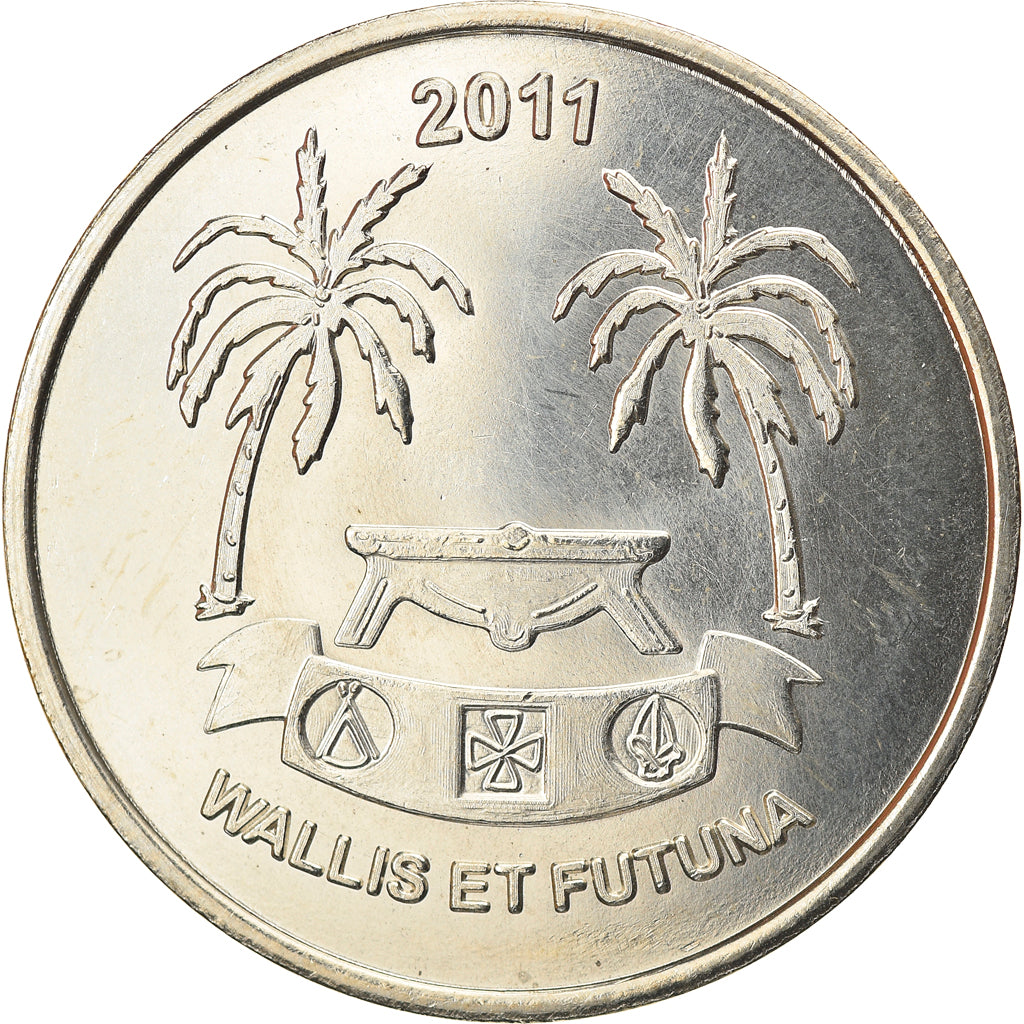 Monnaie, France, 50 Francs, 2011, Wallis & Futuna, SPL, Cupro-nickel Aluminium