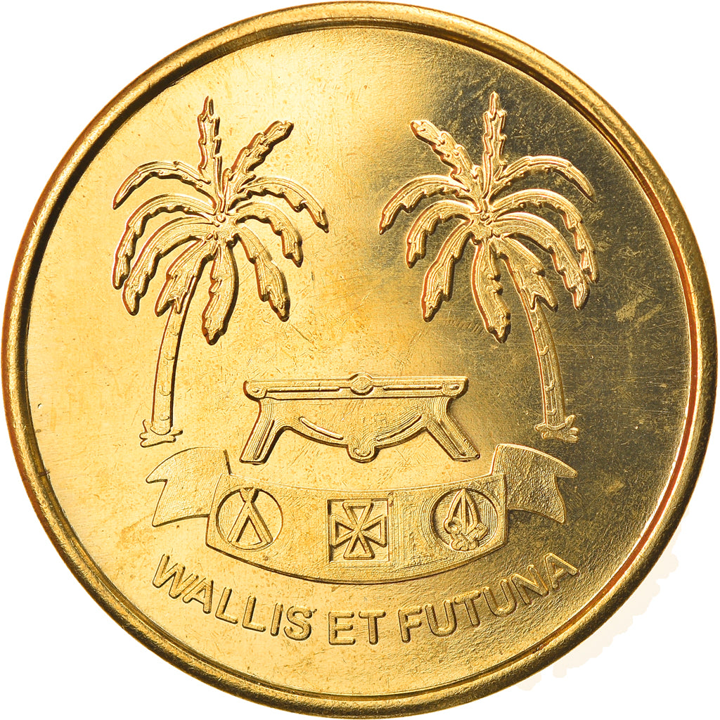 Monnaie, France, 100 Francs, 2011, Wallis & Futuna, SPL, Bronze-Aluminium