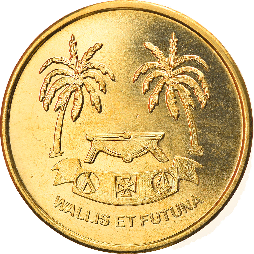 Moneta, Francia, 100 Francs, 2011, Wallis & Futuna, SPL, Bronzo-alluminio