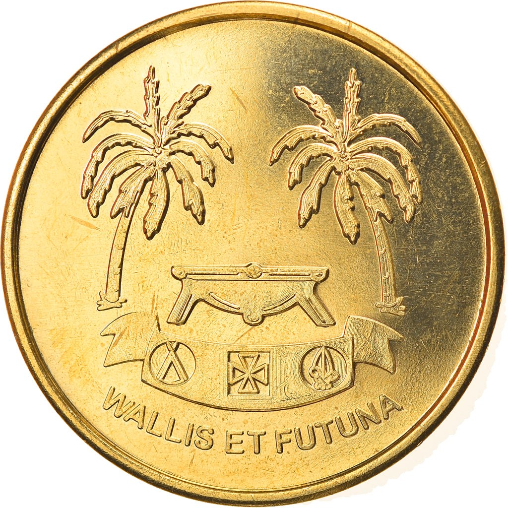 Moneta, Francia, 100 Francs, 2011, Wallis & Futuna, SPL, Bronzo-alluminio
