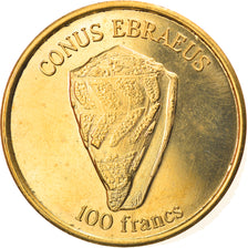 Coin, France, Conus Ebraeus, 100 Francs, 2020, Wallis & Futuna, MS(63)