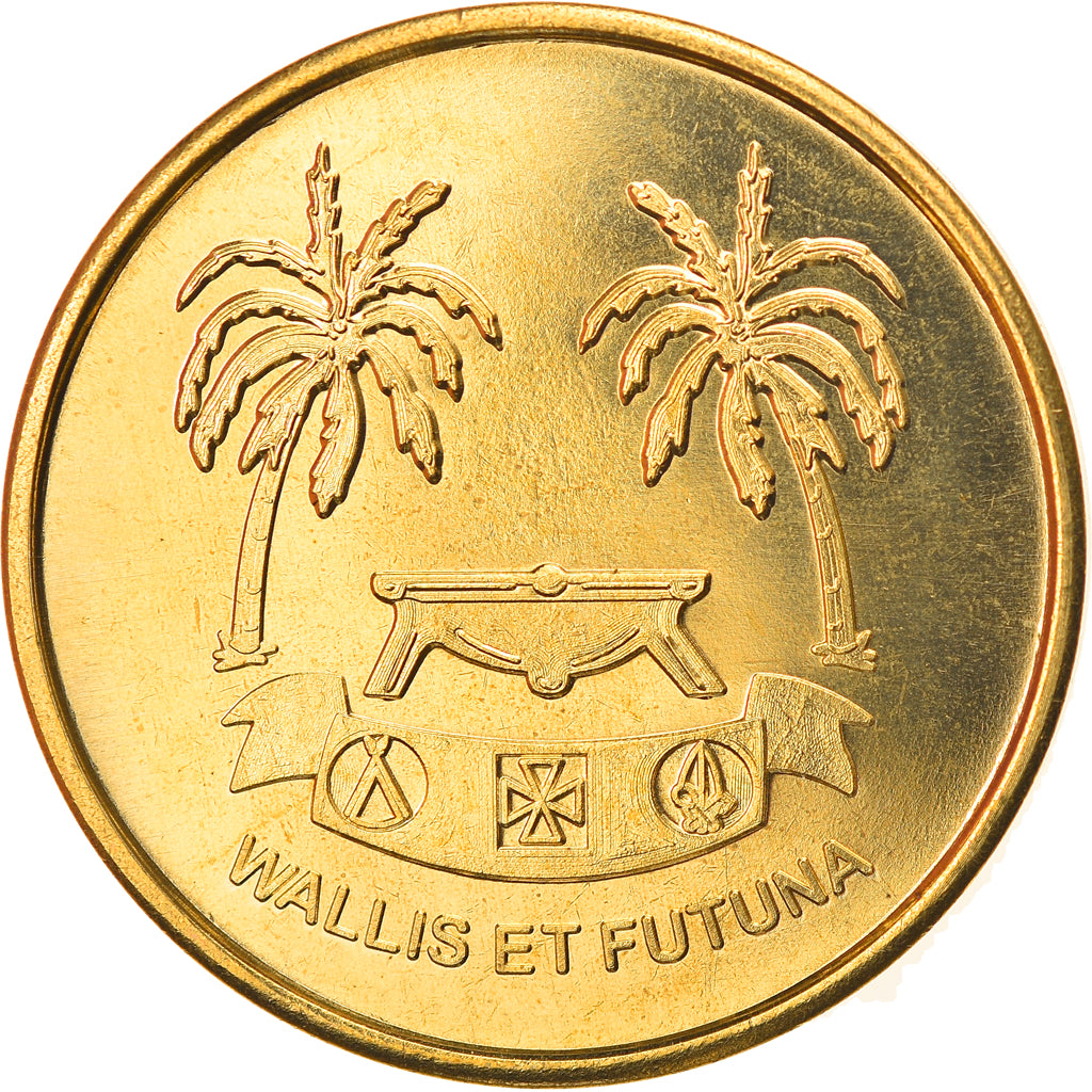 Coin, France, Conus Ebraeus, 100 Francs, 2020, Wallis & Futuna, MS(63)