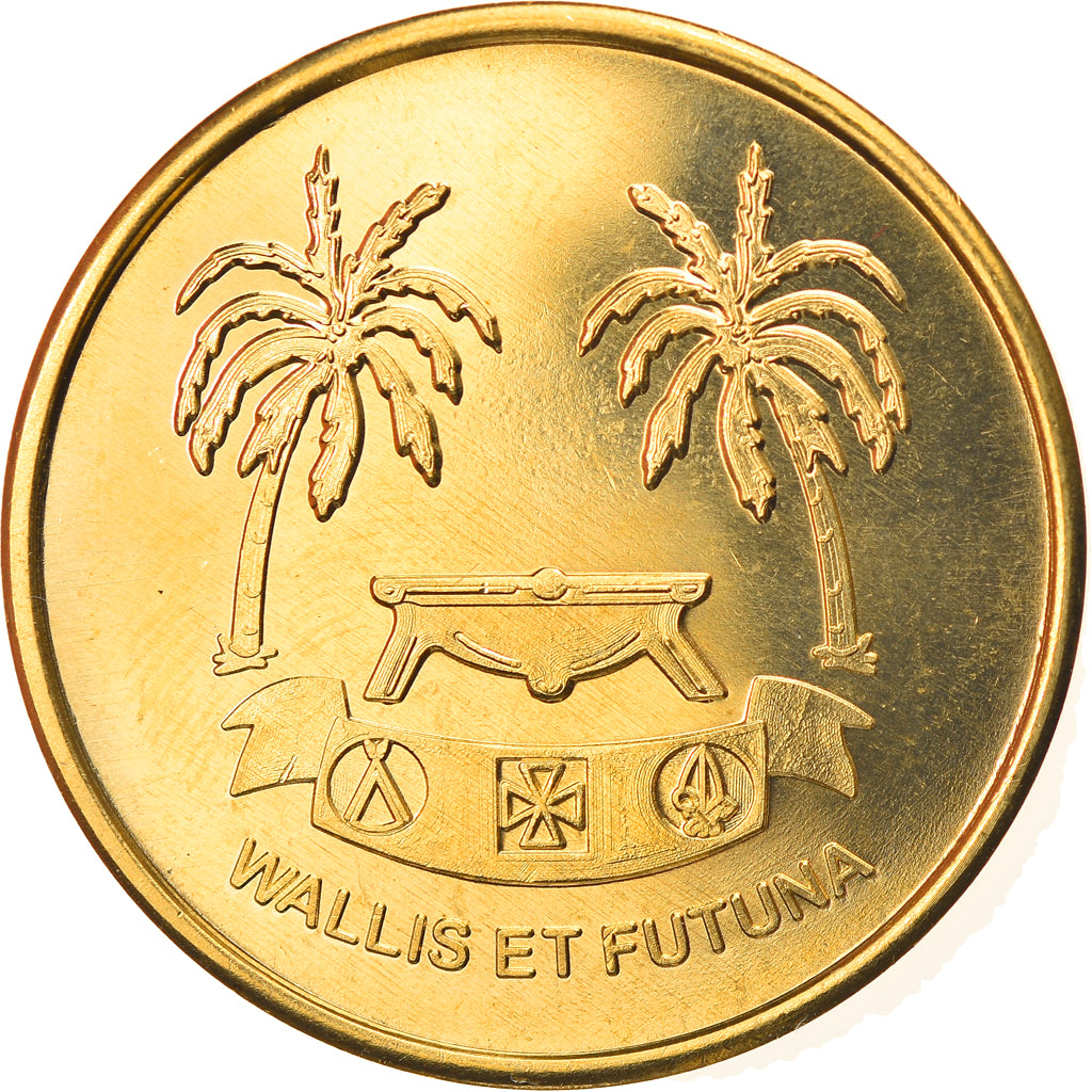 Coin, France, Conus Ebraeus, 100 Francs, 2020, Wallis & Futuna, MS(63)
