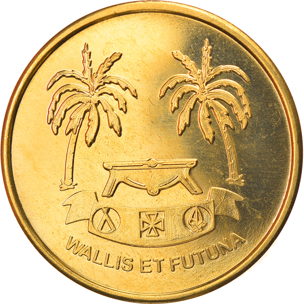 Coin, France, Harpa Amouretta, 100 Francs, 2020, Wallis & Futuna, MS(63)