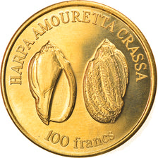 Coin, France, Harpa Amouretta, 100 Francs, 2020, Wallis & Futuna, MS(63)