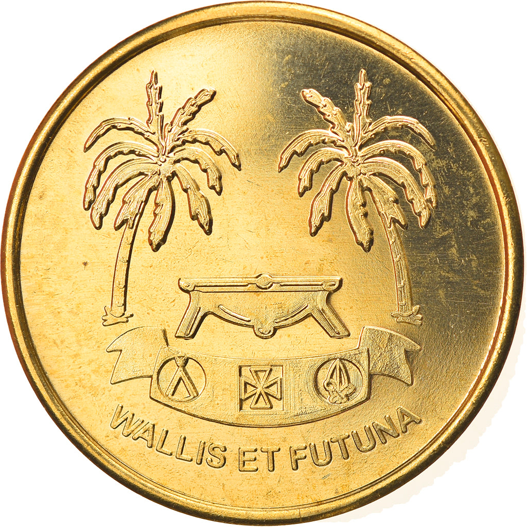 Coin, France, Harpa Amouretta, 100 Francs, 2020, Wallis & Futuna, MS(63)