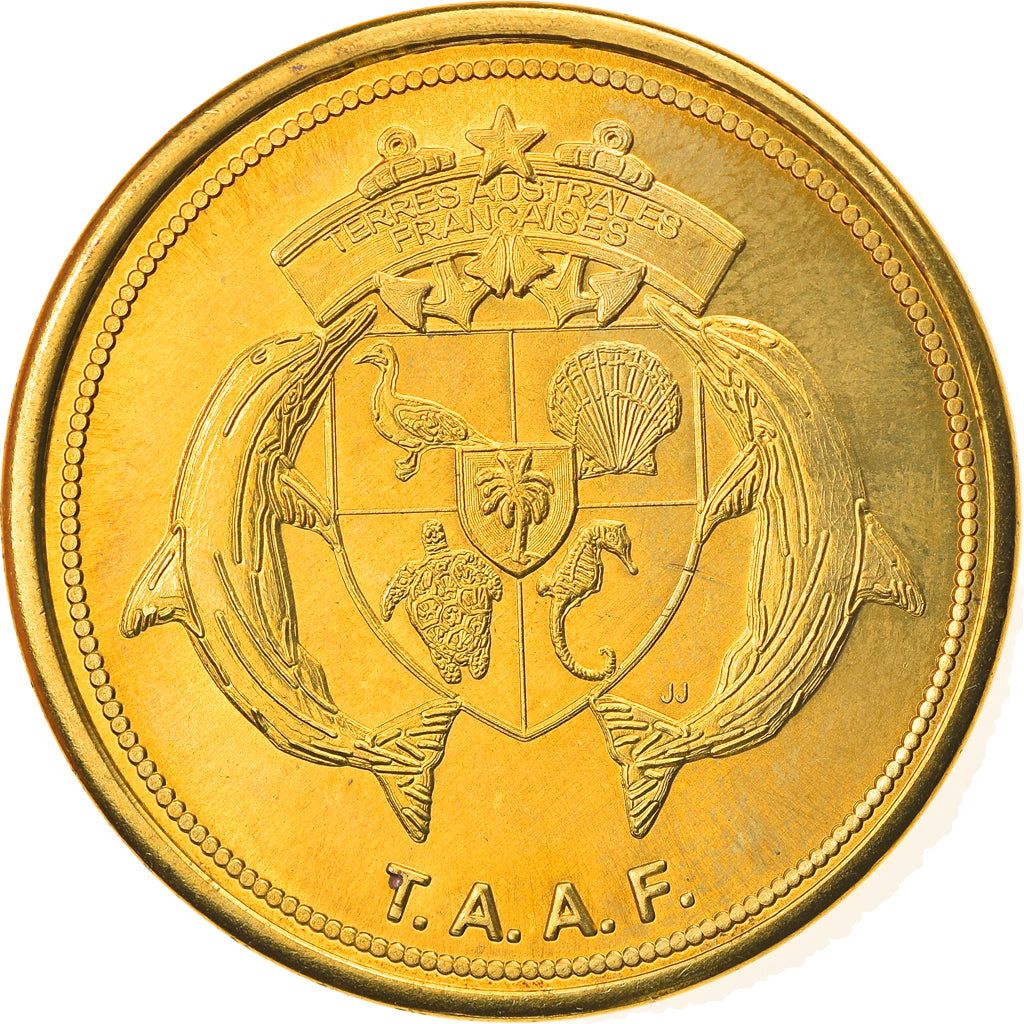 Coin, France, 100 Francs, 2013, TERRES AUSTRALES FRANÇAISES, MS(63)