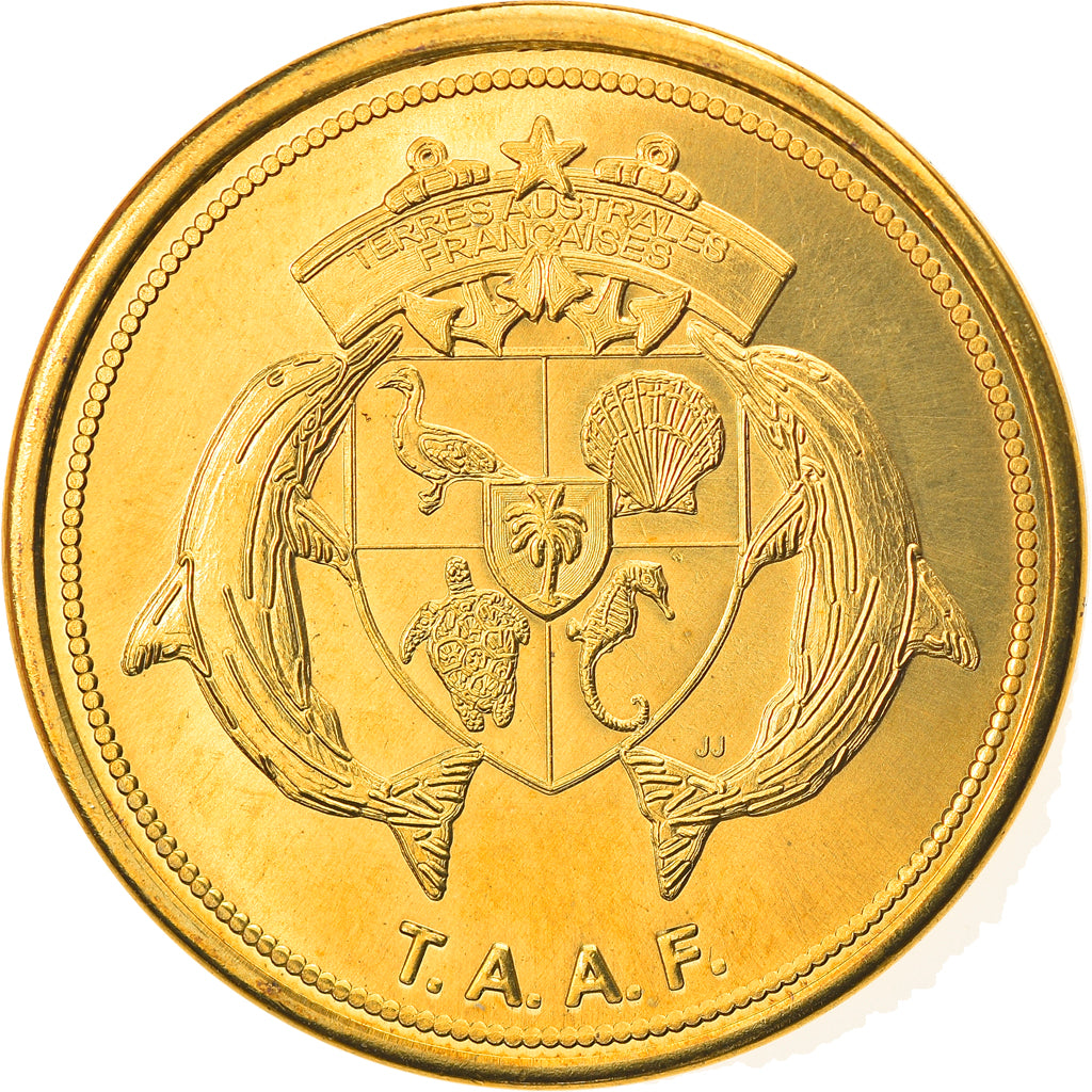 Coin, France, 100 Francs, 2013, TERRES AUSTRALES FRANÇAISES, MS(63)