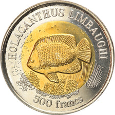 Munten, Frankrijk, 500 Francs, 2011, Clipperton, UNC-, Bi-Metallic