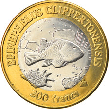 Coin, France, 200 Francs, 2011, Clipperton, MS(63), Bi-Metallic