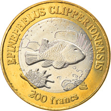 Coin, France, 200 Francs, 2011, Clipperton, MS(63), Bi-Metallic