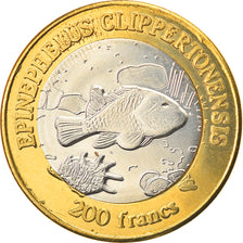 Coin, France, 200 Francs, 2011, Clipperton, MS(63), Bi-Metallic