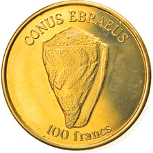 Coin, France, 100 Francs, 2011, Clipperton, MS(63), Aluminum-Bronze