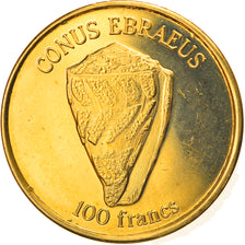 Coin, France, 100 Francs, 2011, Clipperton, MS(63), Aluminum-Bronze