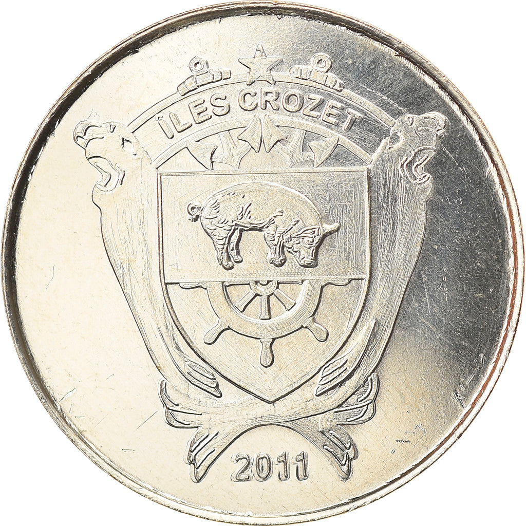 Moneta, Francia, 10 Francs, 2011, Crozet, SPL, Rame-nichel-alluminio
