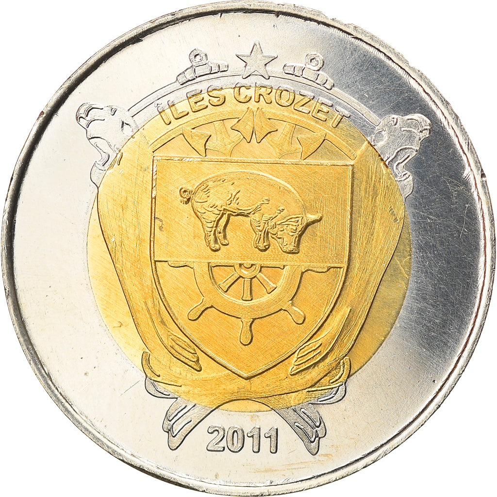 Coin, France, 200 Francs, 2011, Crozet, MS(63), Bi-Metallic
